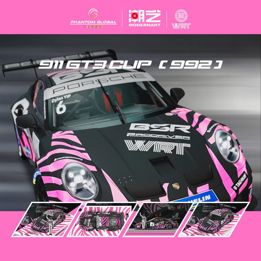1/64 - Porsche 911 GT3-Carrera Cup - ModernArt & WRT - MD647304