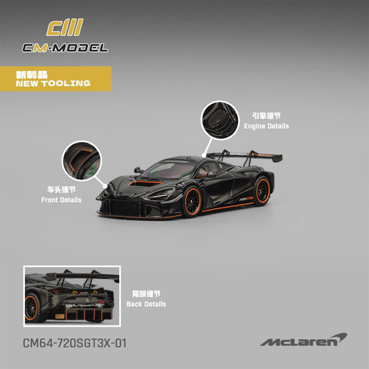 1/64  - Mclaren 720S GT3 - CM64-720SGT3X-01 - CM Models