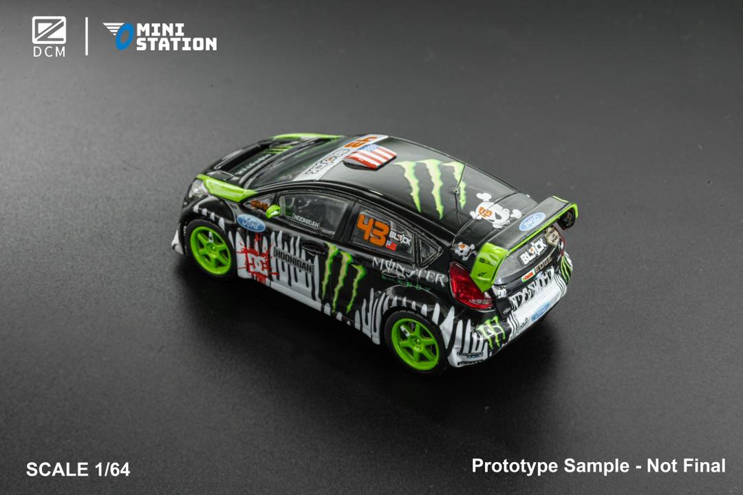 1/64 Ford Fiesta ST Ken Block - DCM & Mini Station