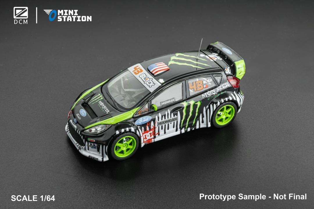 1/64 Ford Fiesta ST Ken Block - DCM & Mini Station
