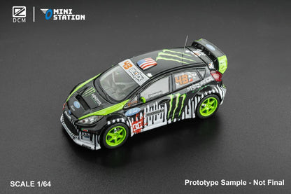 1/64 Ford Fiesta ST Ken Block - DCM & Mini Station