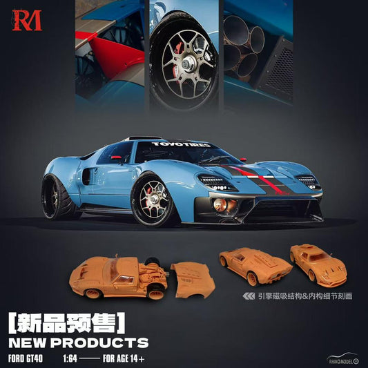 1:64 - Ford GT40 - Rhino Models