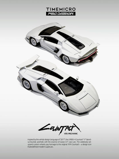 1/64 - Countach "V" Ver. Mechanic PSC New Contash Engineer Edition - TimeMicro × PSC DESIGN - TM647702