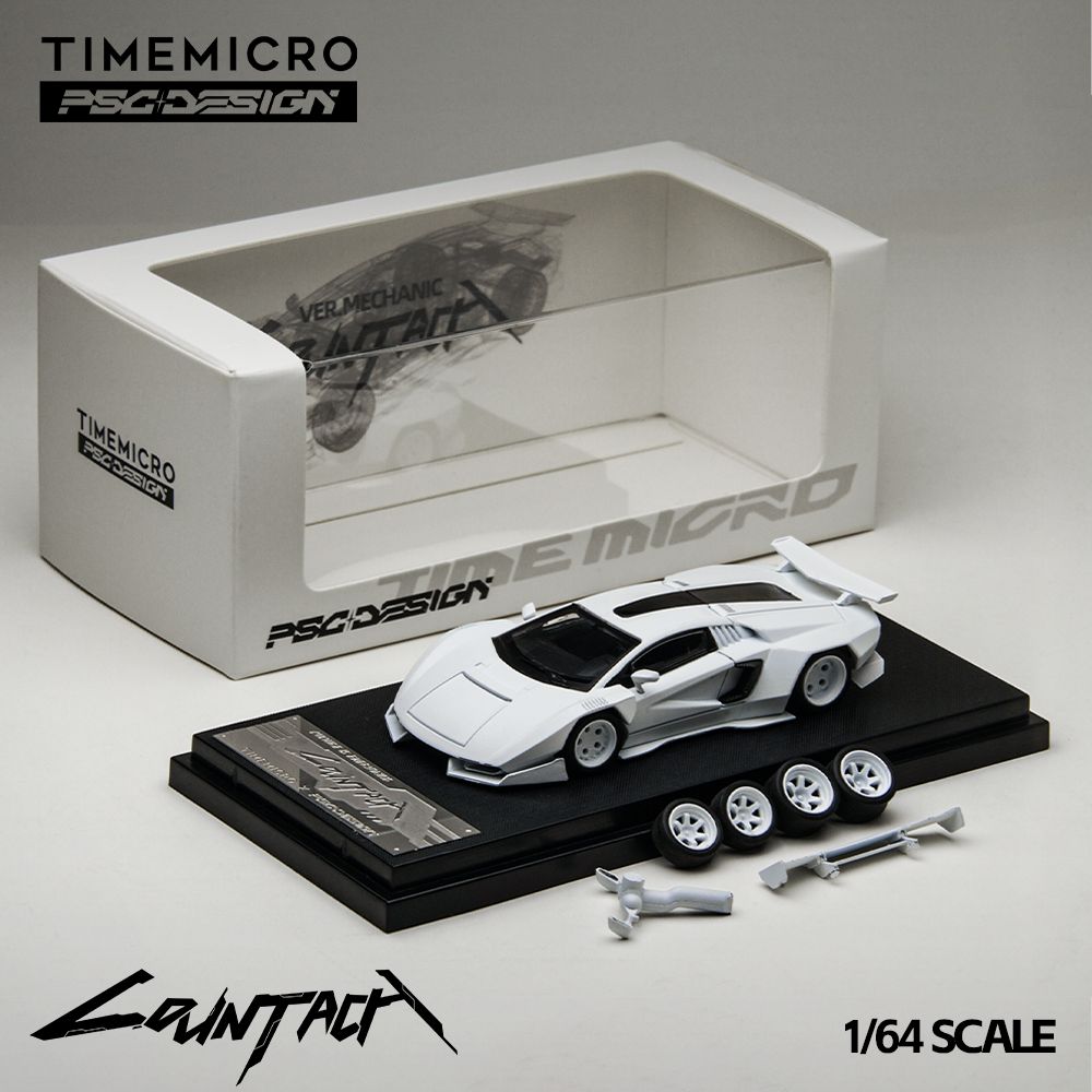 1/64 - Countach "V" Ver. Mechanic PSC New Contash Engineer Edition - TimeMicro × PSC DESIGN - TM647702