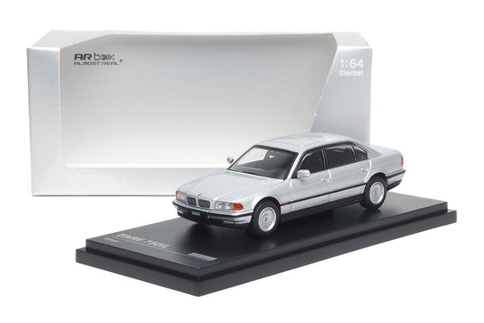 1/64 BMW 7 Series Mk3 E38 750iL - Silver - AR Box - 630203001