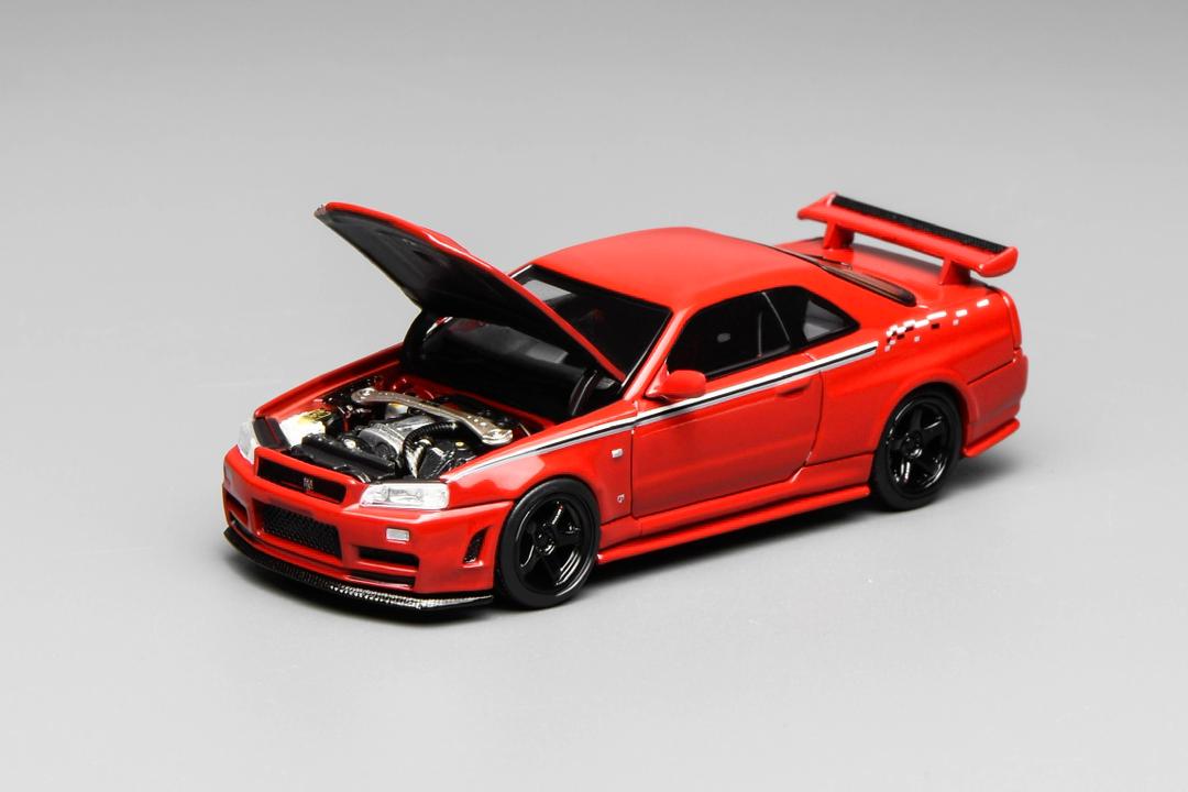 1/64 - Skyline GT-R, 5th generation Mk5 R34 Nismo Z-Tune / V-SPEC-II version - Motorhelix