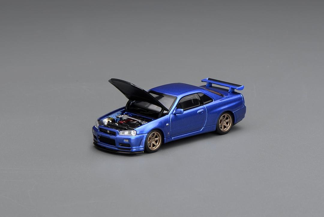 1/64 - Skyline GT-R, 5th generation Mk5 R34 Nismo Z-Tune / V-SPEC-II version - Motorhelix