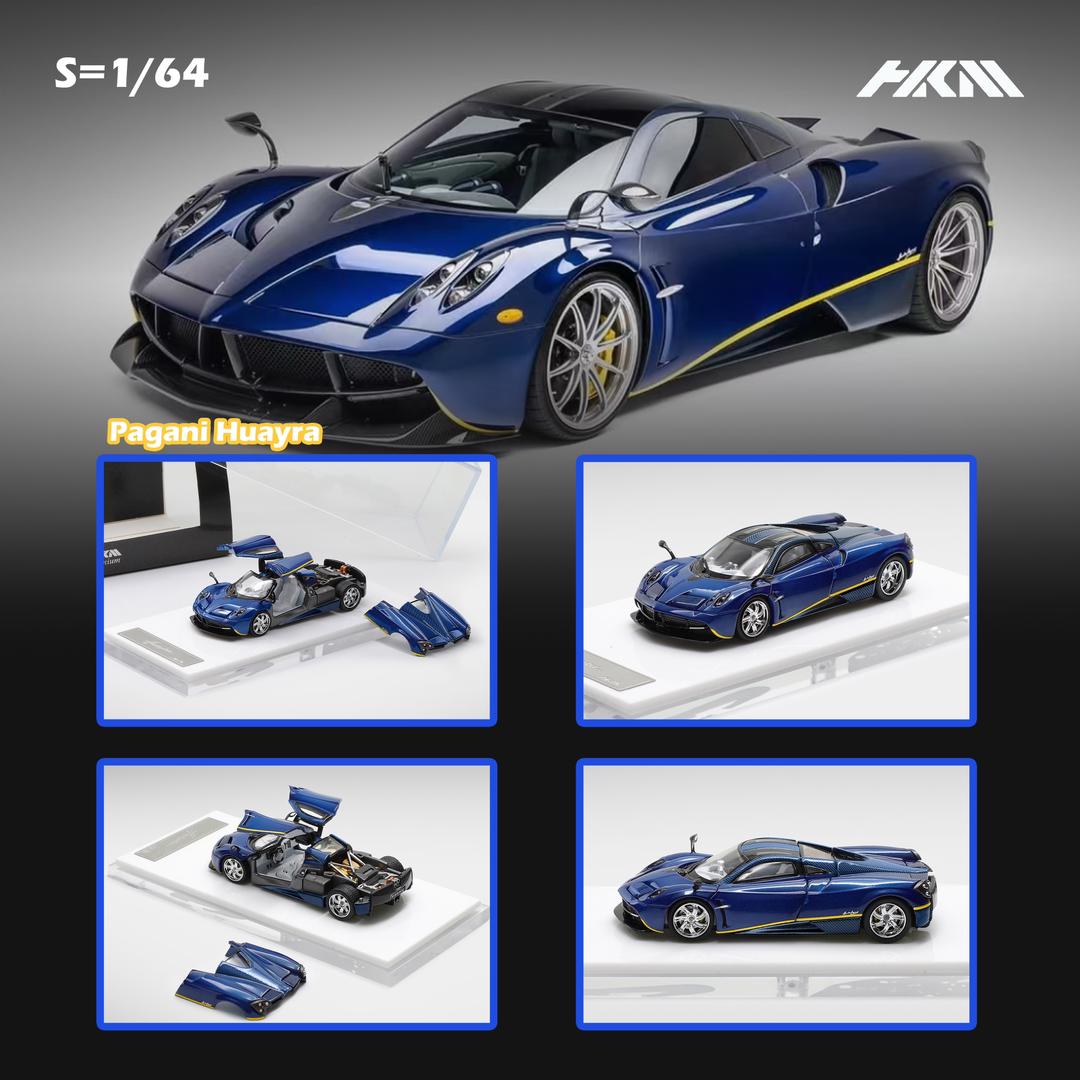 1:64 Pagani Huayra Coupe 2014 (3 Colors) -  HKM Premium - 3 colour options