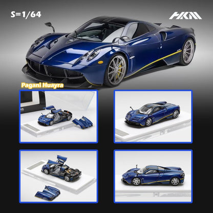 1:64 Pagani Huayra Coupe 2014 (3 Colors) -  HKM Premium - 3 colour options