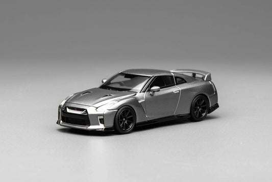 1/64 NISSAN - GT-R (R35) TRACK EDITION ENGINNERING BY NISMO COUPE 2020 - GREY - Motorhelix - M63515