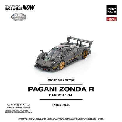1/64  PAGANI ZONDA R (NEW TOOLING) - Poprace - PR640125