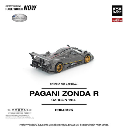 1/64  PAGANI ZONDA R (NEW TOOLING) - Poprace - PR640125