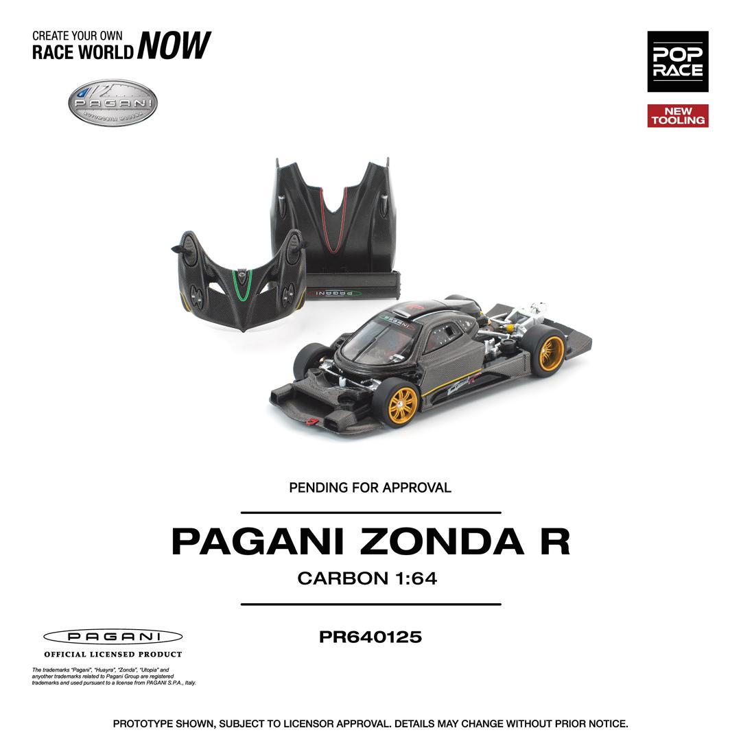 1/64  PAGANI ZONDA R (NEW TOOLING) - Poprace - PR640125