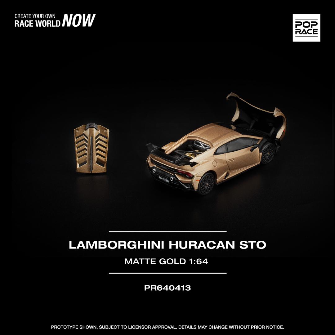 1/64  LAMBORGHINI HURACAN STO MATTE GOLD - Poprace - PR640413