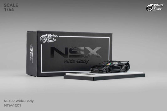 1/64 - NSX 1st generation Mk1 NA1, Type R modified version Piano Black- Micro Turbo - MT6412C1