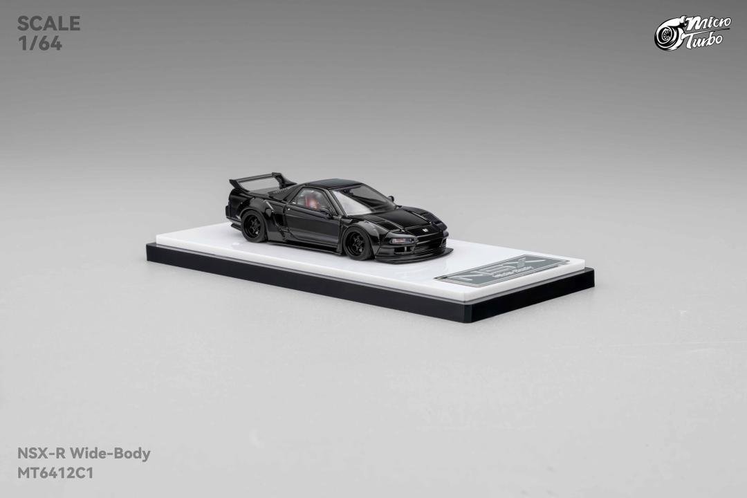 1/64 - NSX 1st generation Mk1 NA1, Type R modified version Piano Black- Micro Turbo - MT6412C1