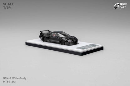 1/64 - NSX 1st generation Mk1 NA1, Type R modified version Piano Black- Micro Turbo - MT6412C1
