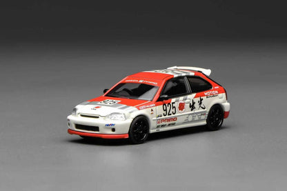 1/64  Civic Type-R 1st generation EK9 Idemitsu Motion Livery - Motorhelix - M65040