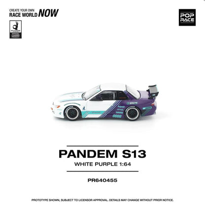 1/64 PANDEM S13 WHITE PURPLE - Poprace - PR640455