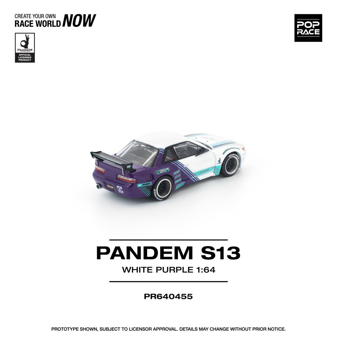 1/64 PANDEM S13 WHITE PURPLE - Poprace - PR640455