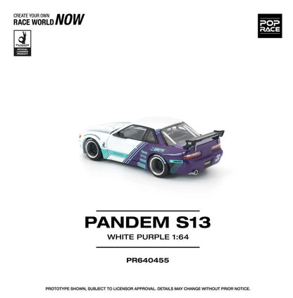 1/64 PANDEM S13 WHITE PURPLE - Poprace - PR640455