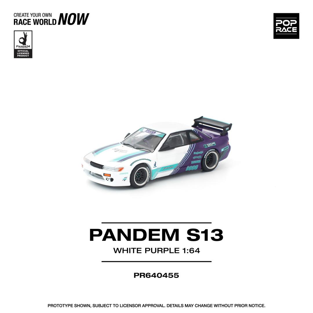 1/64 PANDEM S13 WHITE PURPLE - Poprace - PR640455