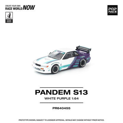 1/64 PANDEM S13 WHITE PURPLE - Poprace - PR640455