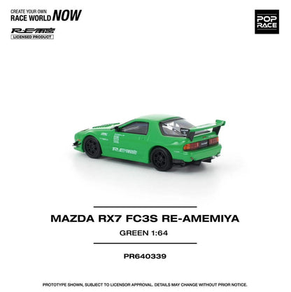 1/64 MAZDA RX7 (FC3S) RE-AMEMIYA GREEN - Poprace - PR640339
