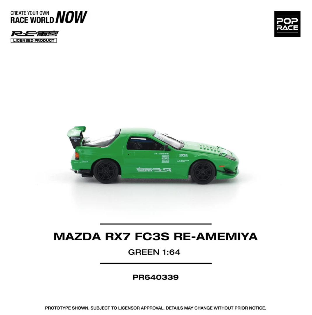 1/64 MAZDA RX7 (FC3S) RE-AMEMIYA GREEN - Poprace - PR640339