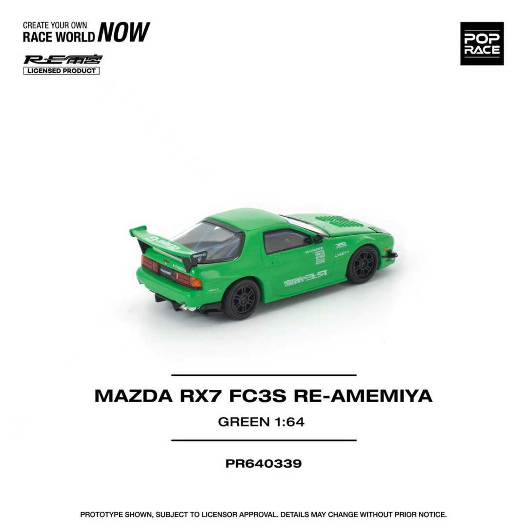 1/64 MAZDA RX7 (FC3S) RE-AMEMIYA GREEN - Poprace - PR640339