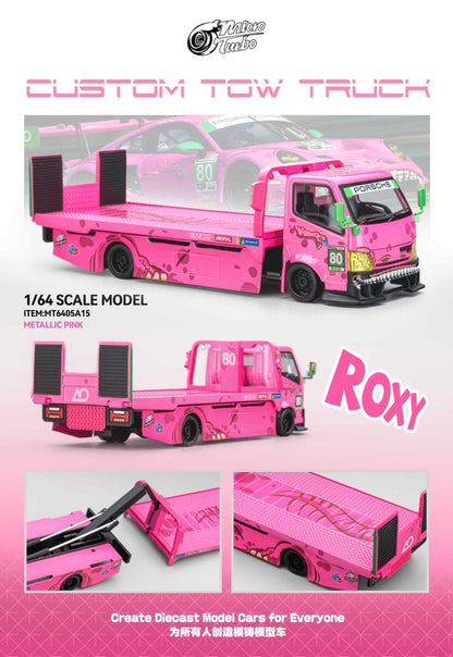 1/64 - 300 series flatbed trailer Custom Tow Truck Tyrannosaurus (Roxy) - Mega Gear