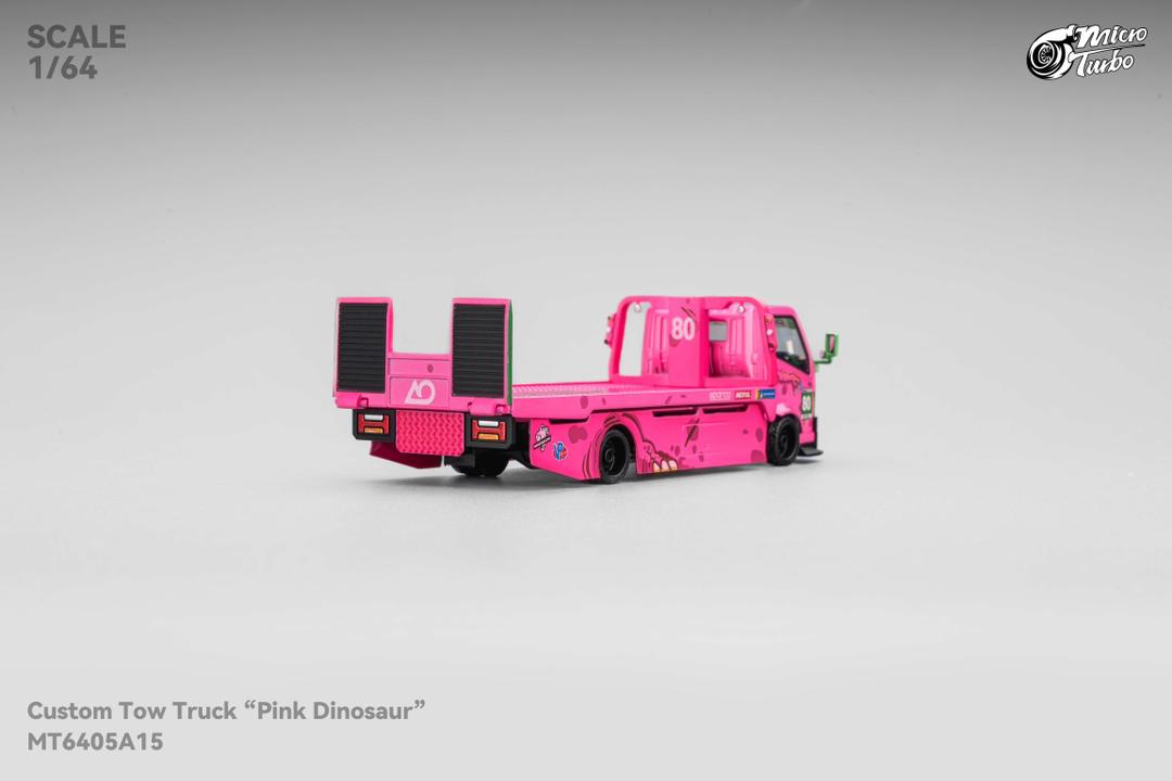 1/64 - 300 series flatbed trailer Custom Tow Truck Tyrannosaurus (Roxy) - Mega Gear