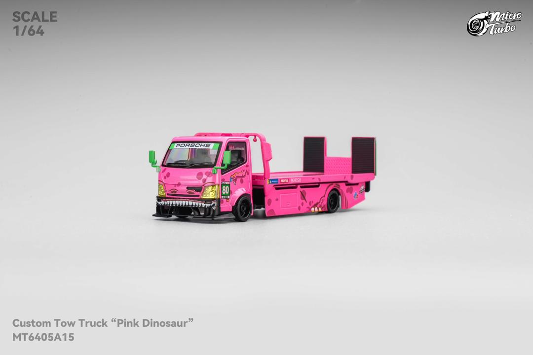 1/64 - 300 series flatbed trailer Custom Tow Truck Tyrannosaurus (Roxy) - Mega Gear