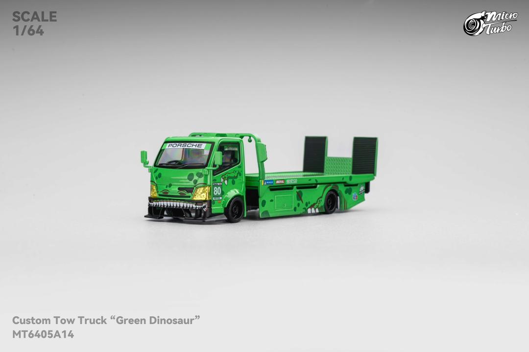 1/64 - 300 series flatbed trailer Custom Tow Truck Tyrannosaurus (Rexy) - Mega Gear