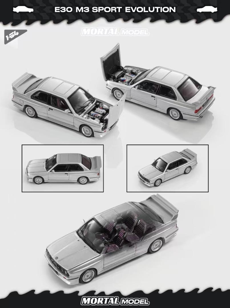 1/64 - 3 Series M3 1st Generation Mk1 E30 - 2 colours - Mortal Model