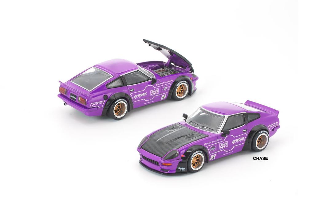 1/64 Nissan Fairlady 2nd Generation Z30 280ZX, Pandem Rocket Bunny Wide Body - Poprace Enigma PRE024