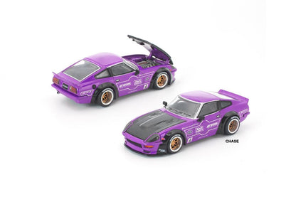 1/64 Nissan Fairlady 2nd Generation Z30 280ZX, Pandem Rocket Bunny Wide Body - Poprace Enigma PRE024