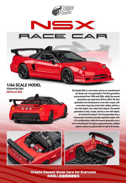 1/64 - NSX Mk1 NA1 Race Car - Micro Turbo - MT6412B1