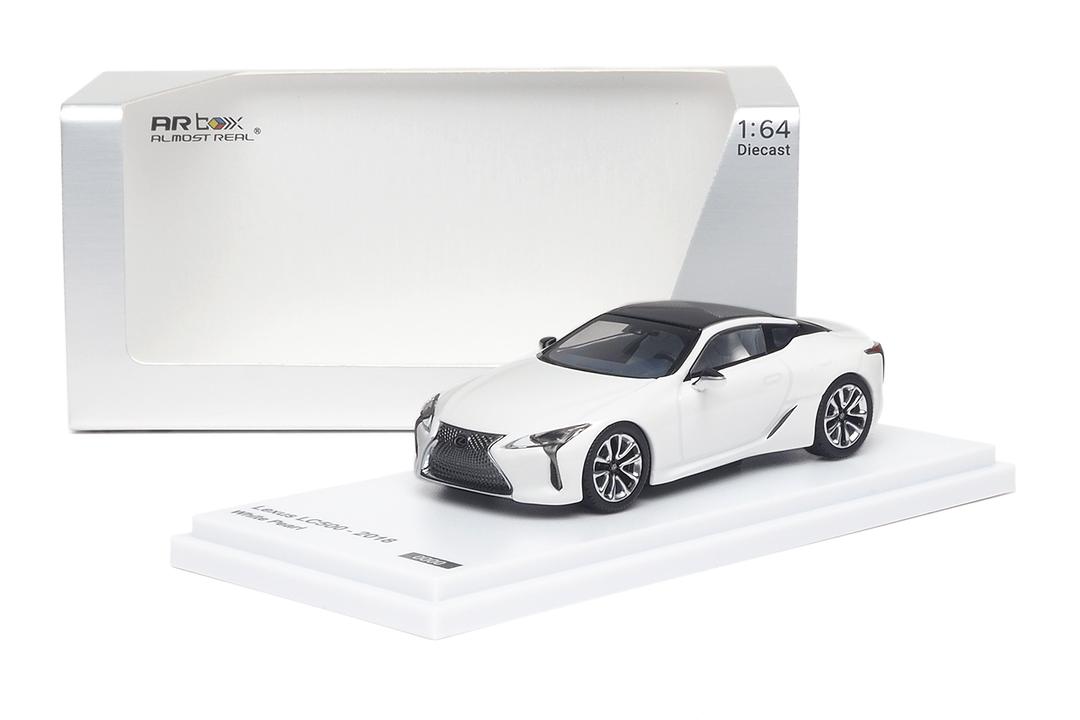 1/64 Lexus LC500 coupe 2018 Pearl White  - AR Box - 670305001
