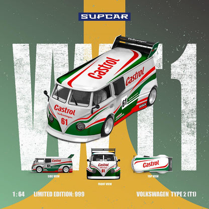 1/64  Volkswagen T1 Castrol 61 - Supcar - SC642951
