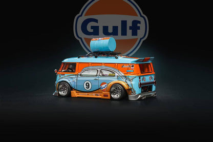 1/64 VW T1 van Kombi wide-body modified version - Liberty64 - 2 options