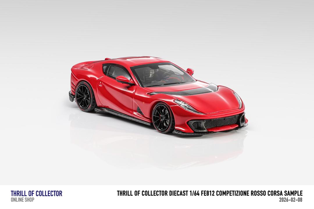 1/64 Ferrari 812C Competizione  - TOC Models - 4 colour options