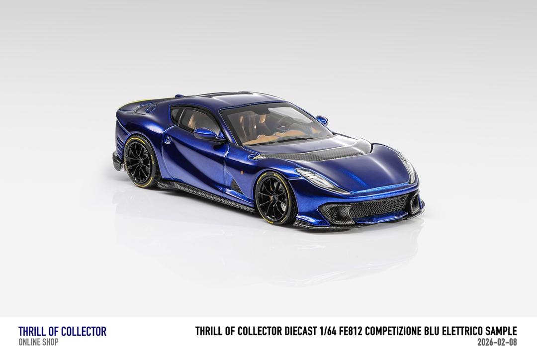 1/64 Ferrari 812C Competizione  - TOC Models - 4 colour options