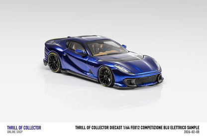 1/64 Ferrari 812C Competizione  - TOC Models - 4 colour options