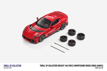 1/64 Ferrari 812C Competizione  - TOC Models - 4 colour options