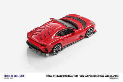 1/64 Ferrari 812C Competizione  - TOC Models - 4 colour options