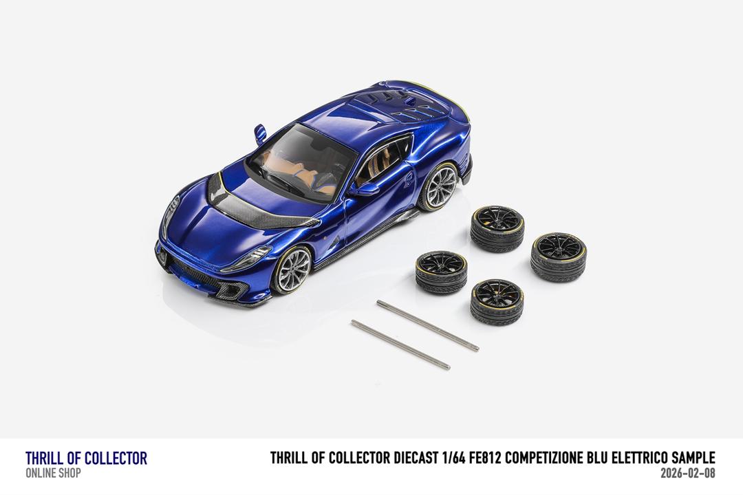1/64 Ferrari 812C Competizione  - TOC Models - 4 colour options
