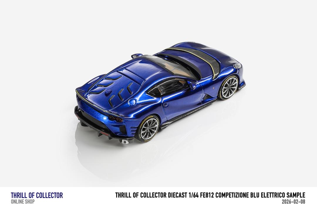 1/64 Ferrari 812C Competizione  - TOC Models - 4 colour options
