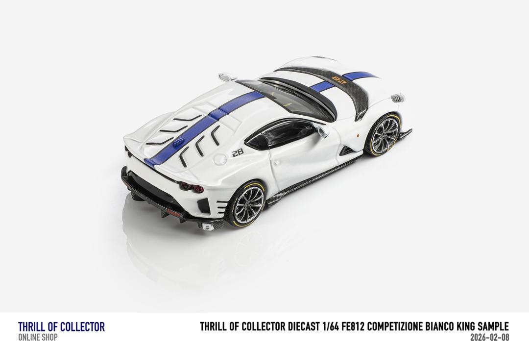 1/64 Ferrari 812C Competizione  - TOC Models - 4 colour options
