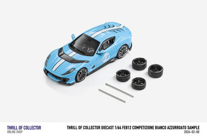 1/64 Ferrari 812C Competizione  - TOC Models - 4 colour options